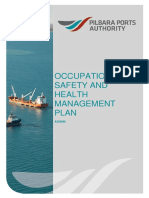 Occupational Safety and Health Management Plan