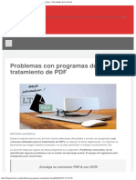 Problemas Con Programas de Tratamiento de PDF - Noticias y Novedades de LexTools