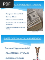 Financial Management - Meaning