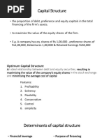 Capital Structure