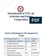 Introduction To TTL, Its Activities and Future Cooperation