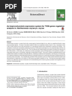 Sciencedirect: An Improved Protein Expression System For T3Ss Genes Regulation Analysis in Xanthomonas Oryzae Pv. Oryzae