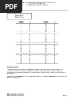 Physics: Paper 9702/11 Multiple Choice