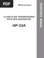 Hp-33a User Manual v1.2 NDM