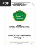 Modul Permutasi Kombinasi Dan Peluang PDF