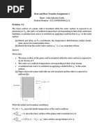 Heat and Mass Transfer Contoh Soal