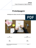 Prototipagem - Validação de Ideias Através Do Design Thinking