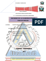 Informe de Pan de Molde Undac