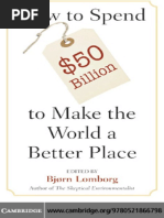 Bjorn Lomborg - How To Spend $50 Billion To Make The World A Better Place (2006) PDF