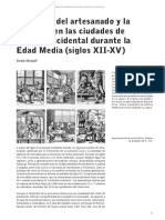 El Mundo Del Artesanado y La Industria en Las Ciudades de Europa Occidental Durante La Edad Media (Siglos XII-XV)