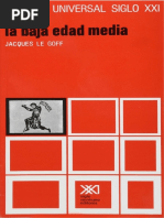 Le Goff - La Baja Edad Media PDF