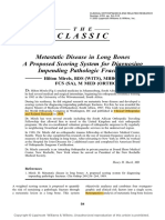 Mirels 1989 - Metastatic Disease in Long Bones A Proposed Scoring System For Diagnosing Impending Pathologic Fractures