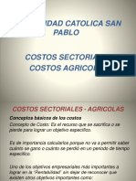 Costos Sectoriales Agricolas