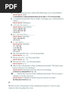 Correct Answer:: Contingency Contradiction