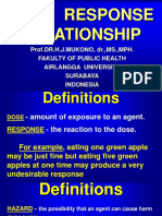 Dose Respons Relation Ship