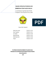 SOP DAN FORM Penyuntikan Insulin