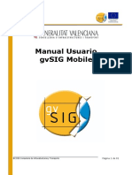 gvSIG - Mobile - Pilot 0.2 Man v1 Es PDF