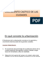 Crecimiento Caotico de Las Ciudades1