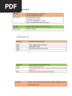 Root Cause Analysis