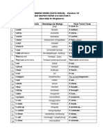 Basic Verbs - Handouts 1a