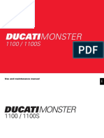 2009 Ducati Monster 1100 S 70072 PDF