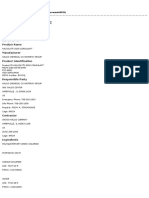 Nalcolyte 8100 Coagulant: MSDS Number