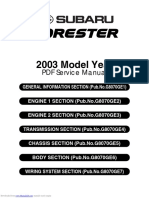 2003 Model Year: PDF Service Manual