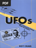 UFOs An Insider's View of The Official Quest For Evidence - Roy Craig