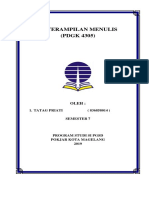 Tugas Modul 2 Keterampilan Menulis