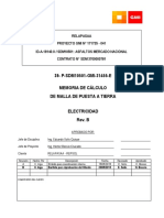 39-P-SDM10501-GMI-31455-E Memoria de Cálculo de Malla de Puesta A Tierra