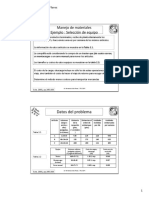 1.3 Manejo de Materiales - Selección de Equipo - Alumno Lic