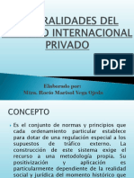 Derecho Internacional Privado