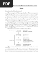 Analysis On Distributed Generation Integration Into Low Voltage System Network