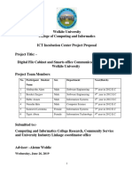 Digital File Cabinet and Smart Office Communication Proposal