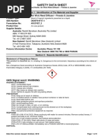 Safety Data Sheet: Section 1 - Identification of The Material and Supplier Air Wick Reed Diffuser - Freesia & Jasmine