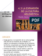 La Expansión de La Cultura Helenística