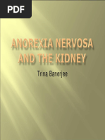 Anorexia Nervosa and The Kidney