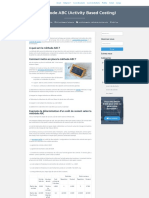 Méthode ABC Activity Based Costing