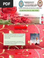 Elaboración de Vino Rose