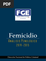 Feminicidio Estudio