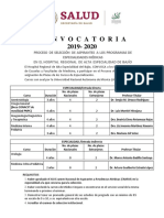 Convocatoria Esp Med Hraeb 2019