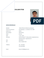 Curriculum Vitae Herbert Monterrosa