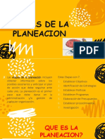 Diapositivas Jose Eliecer - Etapas de La Planeacion