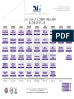 Retícula de Licenciatura en Administración 