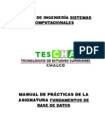 Manual de Practicas Base de Datos