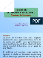 TecnicasdeMuestreo 2019 II UNMSM