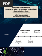 Prediction of Financial Distress Analyzing The Industry Performance in Stock Exchange Market Using Data Mining