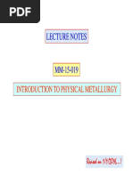 Physical Metallurgy