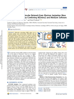 Generation of A Molecular Network From Electron Ionization Masa Spectrometry Data by Combining MZmine2 and MetGem Software