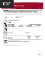 U500 Single Stage: For Professional Use Only